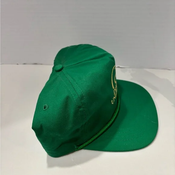 Vtg Ducks Unlimited Embroidered Green Cap Hat Adjustable Rope Accent - Picture 4 of 7